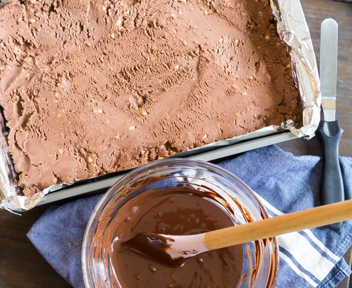 NoBake Nutella Cracker Bars Bake at 350°